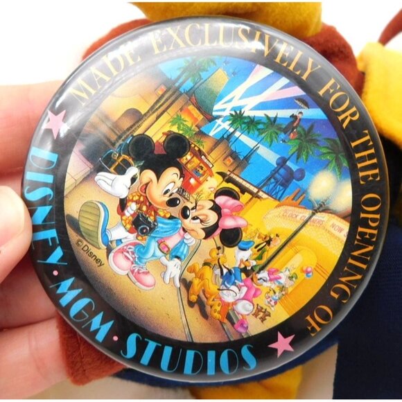 Walt Disney World Donald Duck Plush with Pin Disney MGM Studios Opening 1987 - Picture 4 of 8